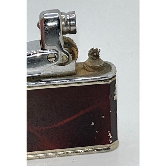 Colibri Monopol Lighter British Patent Chrome Art Deco Pocket Lighter Vintage - Picture 6 of 8